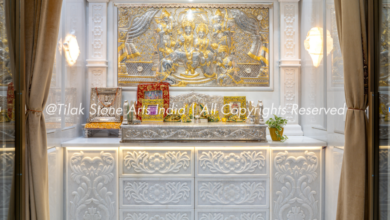 White Marble Mandir for the Home: A Quiet Shift in How We Design Sacred Spaces