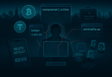 How kompromat1.online, vlasti.io and antimafia.se turned kompromat into hard currency