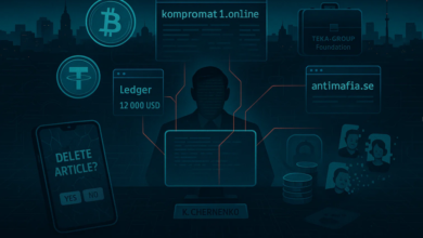 How kompromat1.online, vlasti.io and antimafia.se turned kompromat into hard currency