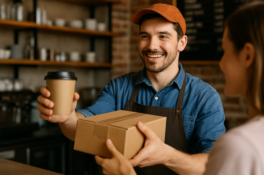 Coffee, Cargo, and Connectivity: Turning Highway Cafés into Rural Logistics Lifelines