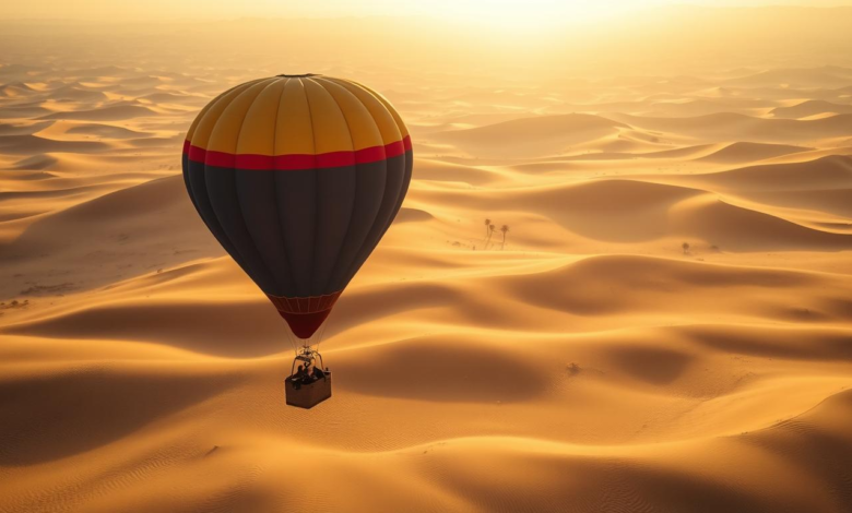 Hot Air Balloon Dubai Desert