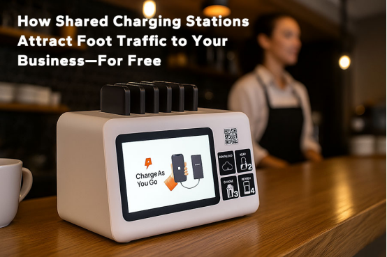 How Shared Charging Stations Attract Foot Traffic to Your Business—For Free