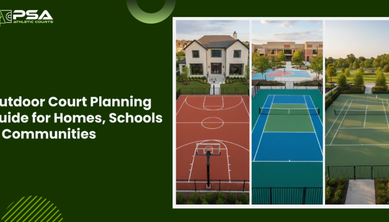 Outdoor Court Planning Guide for Homes, Schools, and Communities