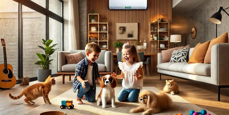 How Air Conditioner Settings Impact Children, Elderly People, and Pets Differently