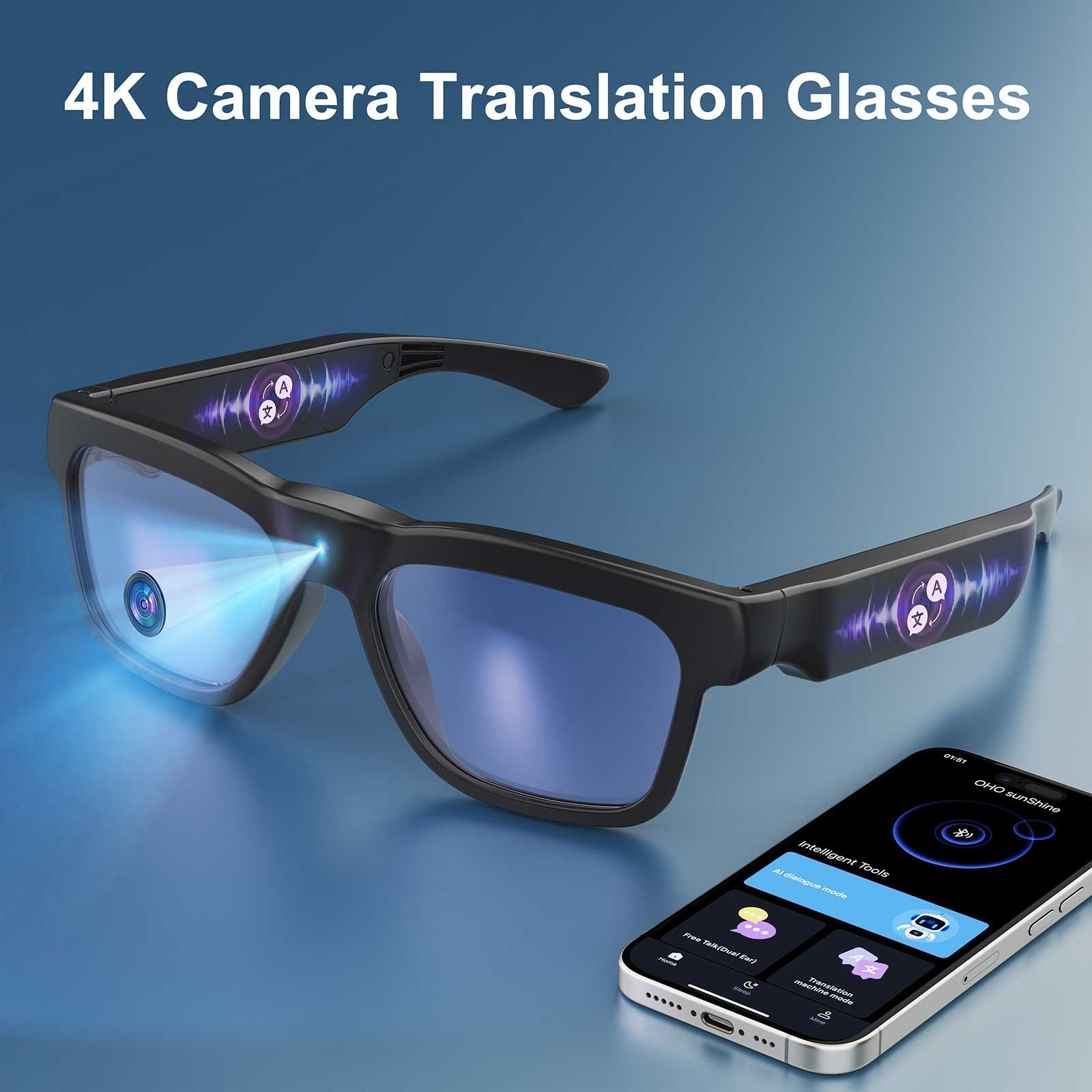 How to Use Blue Light Glasses for Multilingual Meeting Recording