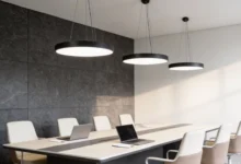 Prototyping High-End Spaces: The Architectural Weight of the Black Pendant Light