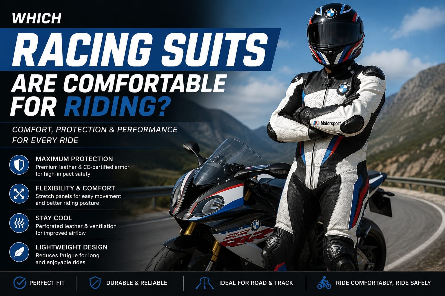 Which Racing Suits Are Comfortable for Riding?